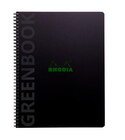 Cahier A4 Clairefontaine Rhodiactive Greenbook recyclé et recyclable avec 160 pages perforées lignées et avec marge et cadre en-tête 225 x 297 cm Noir - Clairefontaine - Fnac Cahier A4 Clairefontaine Rhodiactive Greenbook recyclé et recyclable avec 160 pages perforées lignées et avec marge et cadre en-tête 225 x 297 cm Noir - Clairefontaine à 6,99 € dans le catalogue Fnac