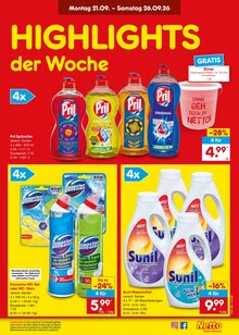 Waschmittel im Netto Marken-Discount Prospekt "Aktuelle Angebote" mit 71 Seiten (Mönchengladbach)