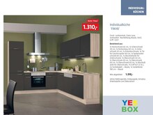 Individualküche 'FINYA' bei BAUHAUS in München Individualküche 'FINYA' im Angebot bei BAUHAUS München für 1.310,00 €