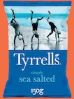 Chips simplement salées, au sel de mer - TYRRELL'S à 1,09 € dans le catalogue Intermarché Hyper