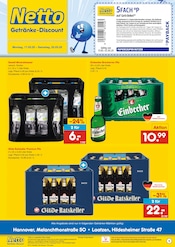 Aktueller Netto Marken-Discount Prospekt mit Bier, "DER ORT, AN DEM DU IMMER AUSGEZEICHNETE PREISE FINDEST.", Seite 1