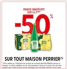 -50% remise immédiate sur le 2ème sur tout Maison Perrier à Intermarché dans Voissay -50% remise immédiate sur le 2ème sur tout Maison Perrier à Intermarché dans Voissay