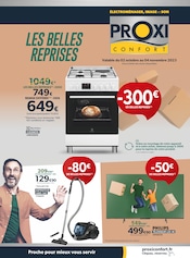 Promos Electroménager cuisine dans le catalogue "Les belles reprises" de Proxi Confort à la page 1