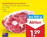 Aktuelle Lamm Angebote bei Netto Marken-Discount in Frankfurt (Main) Aktuelles Neuseeländische Lammkeule Angebot bei Netto Marken-Discount in Frankfurt (Main) ab 1,29 €