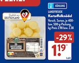 Kartoffelknödel bei ALDI SÜD im Simmern Prospekt für 1,19 €