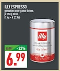 ESPRESSO im Angebot bei Marktkauf in Coesfeld ESPRESSO Angebote von ILLY bei Marktkauf Coesfeld für 6,99 €