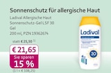 Allergische Haut Sonnenschutz-Gel LSF 30 bei mea - meine apotheke im Prospekt "" für 21,65 €