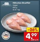 Hähnchenbrust im Netto Marken-Discount Prospekt Hähnchen-Brustfilet von Gut Ponholz im aktuellen Netto Marken-Discount Prospekt für 4,99 €