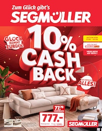 Segmüller Prospekt für Bergheim mit 6 Seiten Segmüller Prospekt für Bergheim: "Zum Glück gibt’s Segmüller - 10% Cashback", 6 Seiten, 15.08.2026 - 29.08.2026