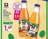 Saft, Nektar oder Fruchtsaftgetränk Angebote von EDEKA Herzstücke bei Marktkauf Hagen für 1,29 €