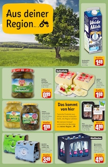 Milch im REWE Prospekt "Dein Markt" mit 42 Seiten (Hamburg)