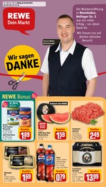 Aktueller REWE Prospekt mit Bier, "Dein Markt", Seite 1