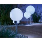 LED Solarkugel mit Erdspieß Bojano Ø 15 cm für 5,99 € bei OBI im Angebot LED Solarkugel mit Erdspieß Bojano Ø 15 cm im aktuellen OBI Prospekt