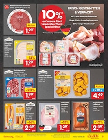 Fleisch im Netto Marken-Discount Prospekt "Aktuelle Angebote" mit 65 Seiten (Bochum)