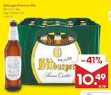 Premium Pils Angebote von Bitburger bei Netto Marken-Discount Bad Oeynhausen für 10,49 €
