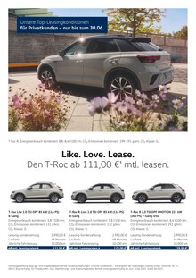 Volkswagen Prospekt mit 1 Seiten (Eging (See))