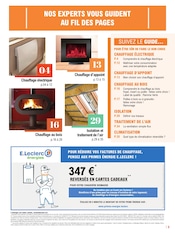 Electroménager Angebote im Prospekt "GUIDE 2024 : CHAUFFAGE ET ISOLATION" von E.Leclerc auf Seite 3