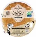 6 galettes de blé noir - BERNARD JARNOUX CRÊPIER dans le catalogue Intermarché