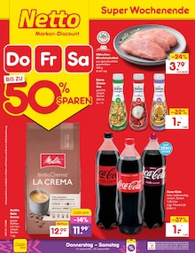 Cola im aktuellen Netto Marken-Discount Prospekt (Halle (Saale)) Cola im Netto Marken-Discount Prospekt "Aktuelle Angebote" mit 72 Seiten (Halle (Saale))