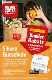 REWE Prospekt "Dein Markt", 34 Seiten, 04.11.2024 - 09.11.2024