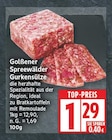 Spreewälder Gurkensülze von Golßener für 1,29 € bei EDEKA im Angebot Spreewälder Gurkensülze von Golßener im aktuellen EDEKA Prospekt