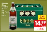 Aktuelles Eifelbräu Helles Landbier Angebot bei Netto Marken-Discount in Neuwied ab 14,99 €