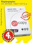 Kopierpapier Angebote von go copy bei TEDi Neuss für 4,00 €