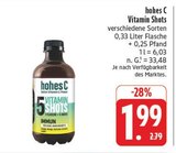 Vitamin Shots im Angebot bei E center in Jena Vitamin Shots Angebote von hohes C bei E center Jena für 1,99 €