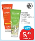Duschgel von Weleda für 5,49 € bei budni im Angebot Duschgel von Weleda im aktuellen budni Prospekt