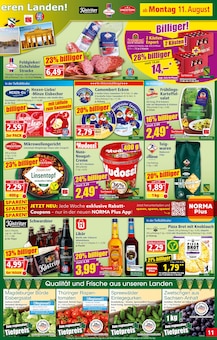 Käse Angebot im aktuellen Norma Prospekt auf Seite 11