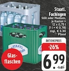 Glasflaschen Angebote von Staatl. Fachingen bei EDEKA Remscheid für 6,99 €