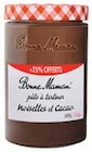 Pâte à tartiner noisettes et cacao sans huile de palme - BONNE MAMAN - Intermarché à Avignon Pâte à tartiner noisettes et cacao sans huile de palme - BONNE MAMAN en promo chez Intermarché Avignon à 6,09 €