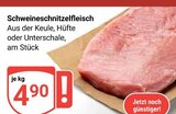 Schweineschnitzelfleisch Angebote bei GLOBUS Gera für 4,90 €