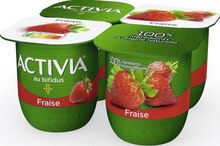 Vival Sceaux - Activia au bifidus fraise Promo Activia au bifidus fraise dans le catalogue Vival "# Prêt à croquer des promos ?" à Sceaux