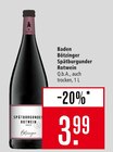 Baden Bötzinger Spätburgunder Rotwein Angebote von Bötzinger bei Marktkauf Freiburg für 3,99 €