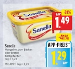 Margarine von Sanella für 1,29 € bei EDEKA im Angebot Margarine von Sanella im aktuellen EDEKA Prospekt