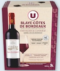 Bi1 Arbois - Promo Blaye Côtes de Bordeaux AOP rouge Chevalier de Landerac Promo Blaye Côtes de Bordeaux AOP rouge Chevalier de Landerac à 9,59 € dans le catalogue Bi1 à Arbois