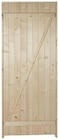 Promo Porte de service bois 90 x 200 cm poussant gauche à 129,00 € dans le catalogue Brico Dépôt à Verniolle