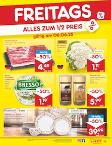 Schweinebauch im aktuellen Netto Marken-Discount Prospekt (Kiel) Schweinebauch im Netto Marken-Discount Prospekt "Aktuelle Angebote" mit 66 Seiten (Kiel)