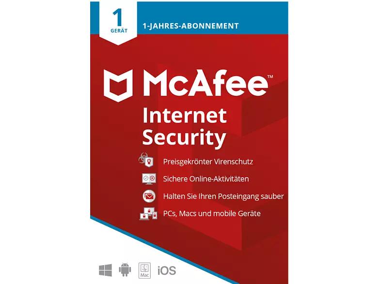 Saturn Christinendorf - McAfee Internet Security 1 Gerät, Jahr McAfee Internet Security 1 Gerät, Jahr Angebot bei Saturn Christinendorf im Prospekt BLACK WEEK