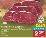 Aktuelle Rindfleisch Angebote bei Netto Marken-Discount in Aachen Aktuelles Roastbeef vom Jungbullen Angebot bei Netto Marken-Discount in Aachen ab 2,29 €