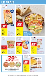Prix et réduction Fromage de brebis dans le prospectus Carrefour en cours Offre Fromage de brebis dans le catalogue Carrefour du moment à la page 33