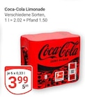 Aktuelle Coca Cola Angebote bei GLOBUS in Mannheim Aktuelles Coca-Cola Angebot bei GLOBUS in Mannheim ab 3,99 €