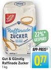Raffinade Zucker im Angebot bei E center in Pirmasens Raffinade Zucker Angebote von Gut & Günstig bei E center Pirmasens für 0,77 €