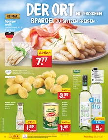 Spargel im aktuellen Netto Marken-Discount Prospekt (Potsdam) Spargel im Netto Marken-Discount Prospekt "Aktuelle Angebote" mit 44 Seiten (Potsdam)