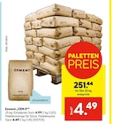 Zement CEM II im aktuellen Hellweg Prospekt