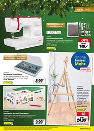 Lidl Staffelei im Prospekt Lidl Staffelei im Prospekt