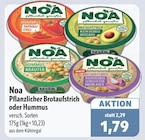 Hummus Paprika-Chili im Angebot bei aktiv & irma in Oldenburg Hummus Paprika-Chili Angebote von NOA bei aktiv & irma Oldenburg für 1,79 €