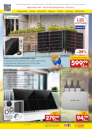 Netto Marken-Discount Solarmodul im Prospekt 