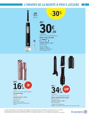 Epilation en promo dans le catalogue E.Leclerc à la page 3